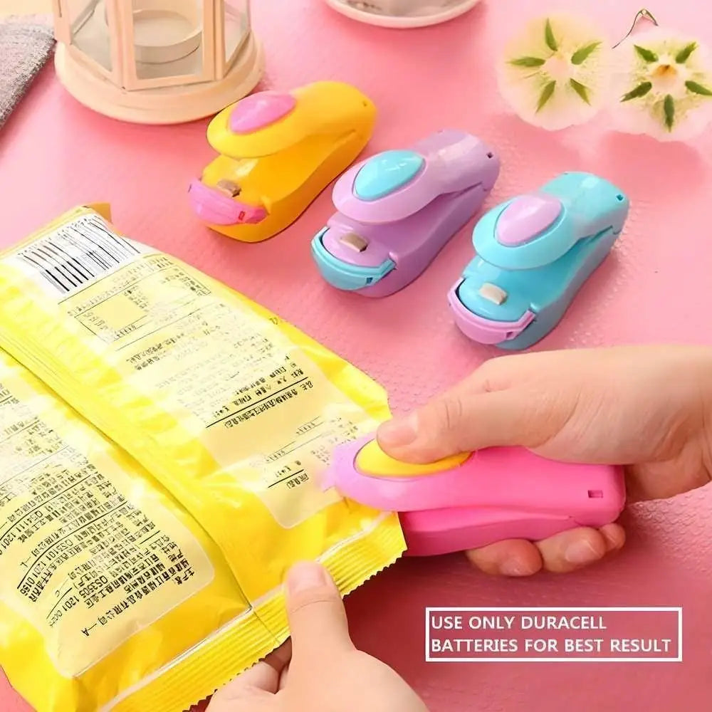 Portable Mini Heat Sealer - Keep Food Fresh & Crispy