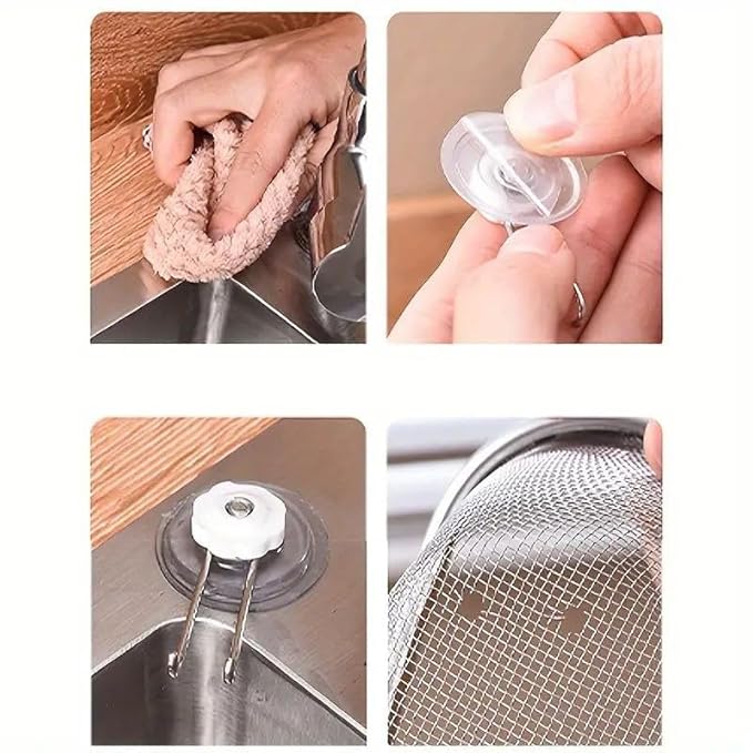 Stainless Steel Sink Corner Strainer – Kitchen Drain Basket & Food Filter