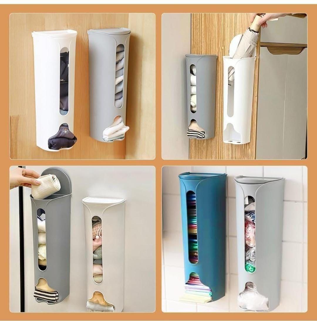Multipurpose Wall-Mounted Organizer – Space Saving Storage Rack for Kitchen & Bathroom