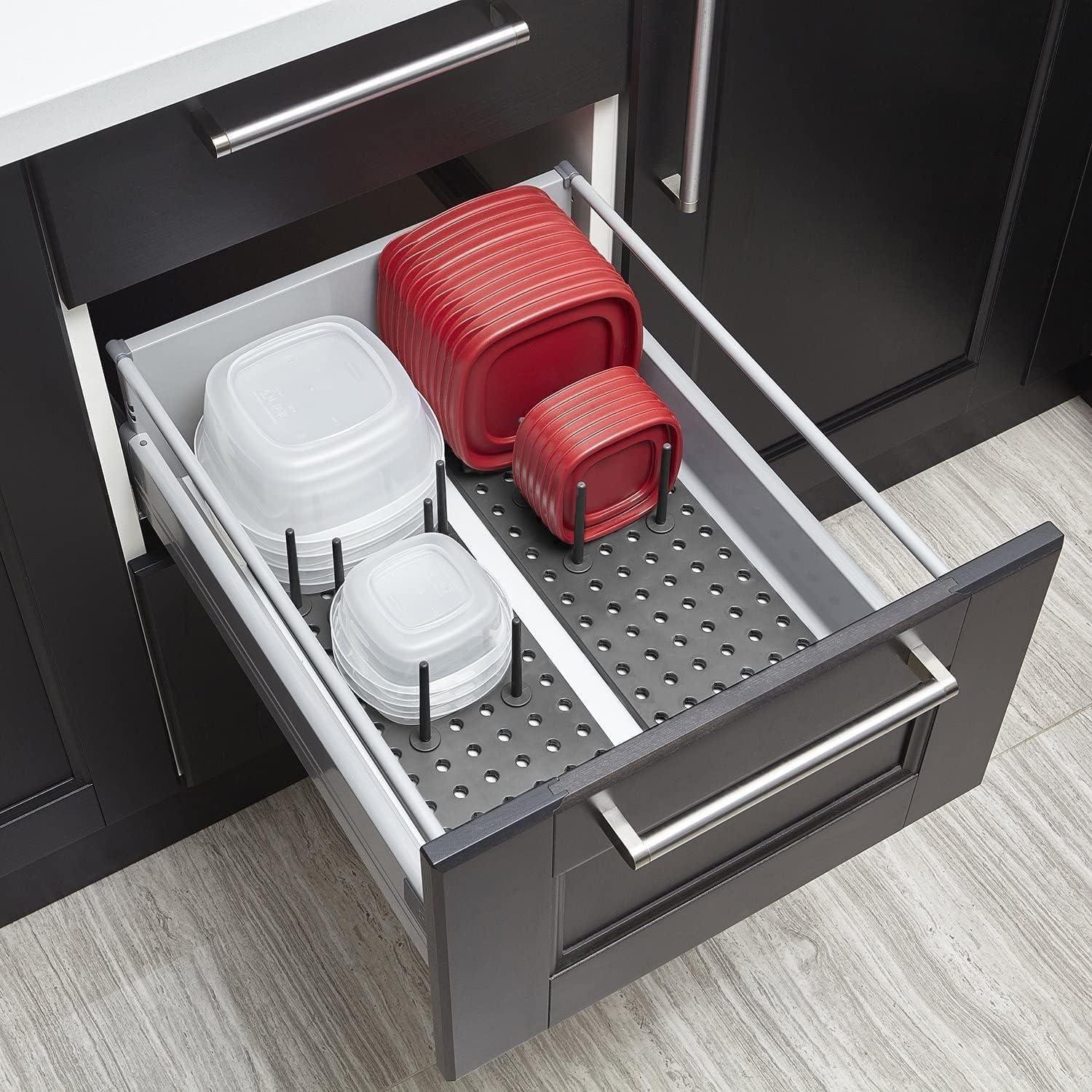 Drain Shelf Dish Drying Rack – Kitchen Sink Organizer & Drying Stan
